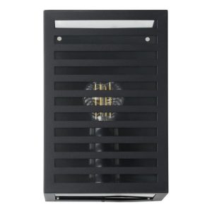 Aplique de Pared Alamonte 3 de Metal Negro a Rayas E27 IP44 – Eglo - Image 4