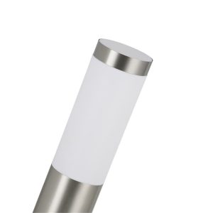 Aplique de Pared Exterior Helsinki de Acero Inoxidable E27 Apto para Esquina – Eglo - Image 2