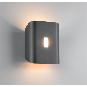 Aplique LED SANTERNO 7.5W 850lm 3 Tonos 2300-3000-4000K IP44 Antracita - TRIO Lighting - Image 2