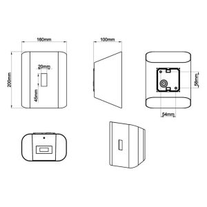 Aplique LED SANTERNO 7.5W 850lm 3 Tonos 2300-3000-4000K IP44 Antracita - TRIO Lighting - Image 5
