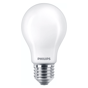 Bombilla Estándar LED 60W Equivalente E27 2700K Luz Cálida Mate No Regulable – Philips