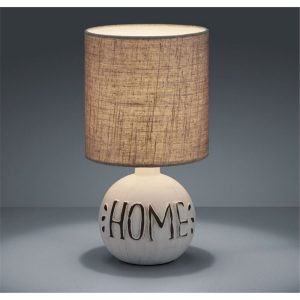 Lámpara de Mesa ESNA Rústica Base Cerámica E14 IP20 - TRIO Lighting - Image 2