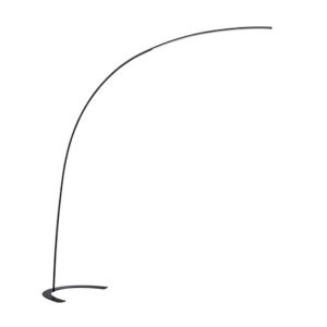 Lámpara de Pie LED Arco Negra Shanghai 1800lm - TRIO Lighting