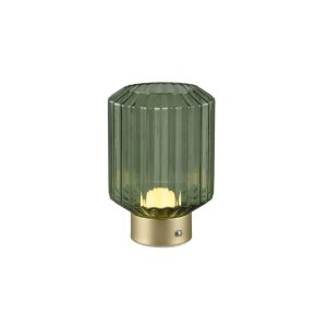 Lámpara LED LORD Vidrio Estriado Recargable USB 3000K IP20 - TRIO Lighting